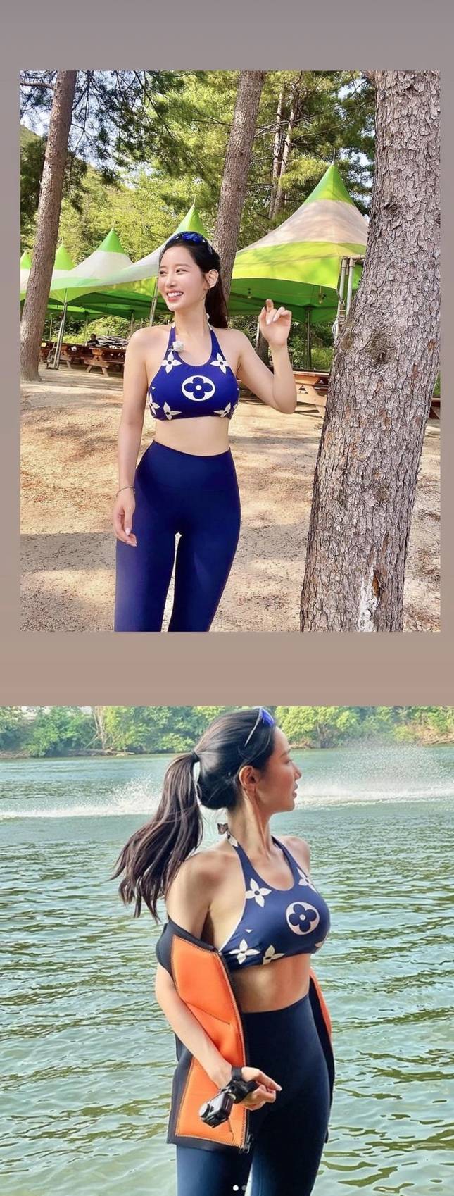 조현이 명품 몸매를 자랑했다. 사진=조현 SNS