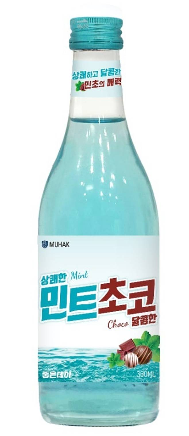 무학 ‘좋은데이 민트초코’