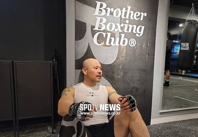 ▲ 금광산은 "도전에 나이는 중요치 않다"는 프로 데뷔전 출사표를 던졌다.