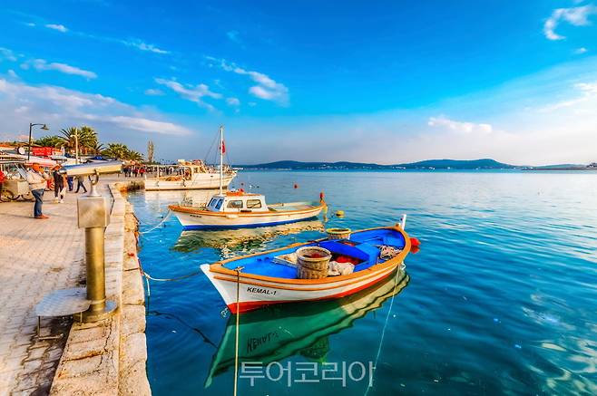 에게해의 준다섬 전경 (c)터키문화관광부