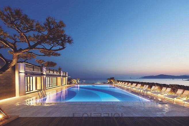 파라다이스호텔 부산 오션스파 풀