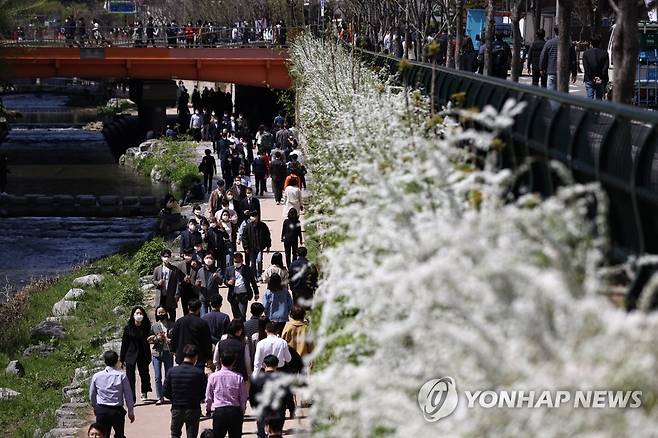 걷기, 산책은 어디까지 건강에 도움이 되는 것일까.[연합뉴스 자료사진]