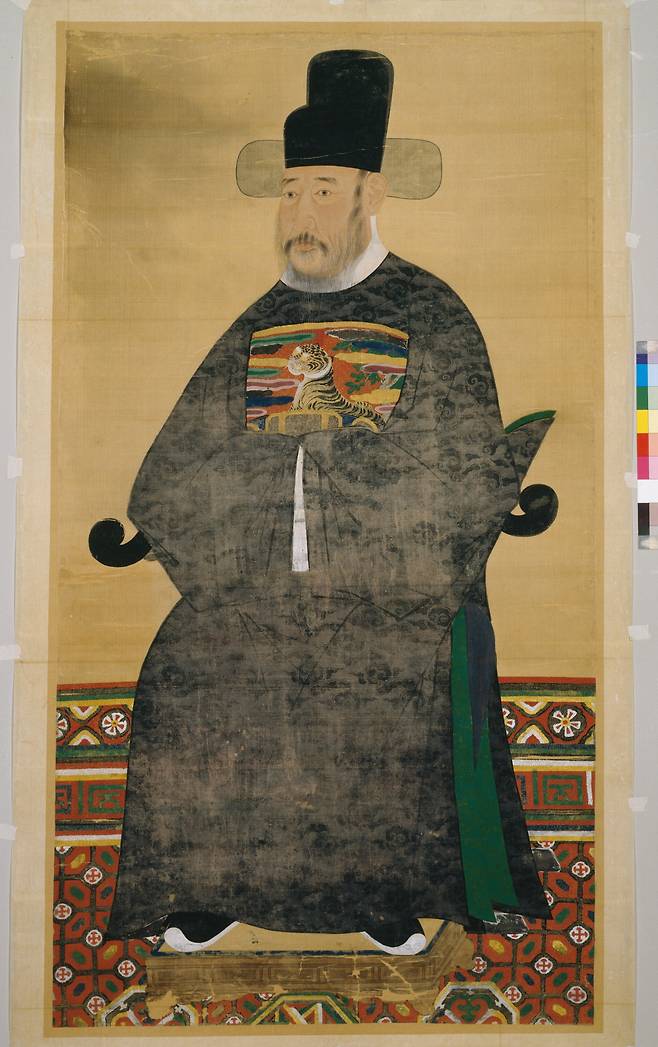 ‘회화 아님 주의.’ 카펫으로 짠 초상화