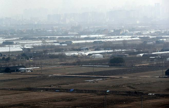 3기 신도시인 계양 테크노밸리가 들어설 예정인 인천시 계양구 동양동 일대(사진=연합뉴스)