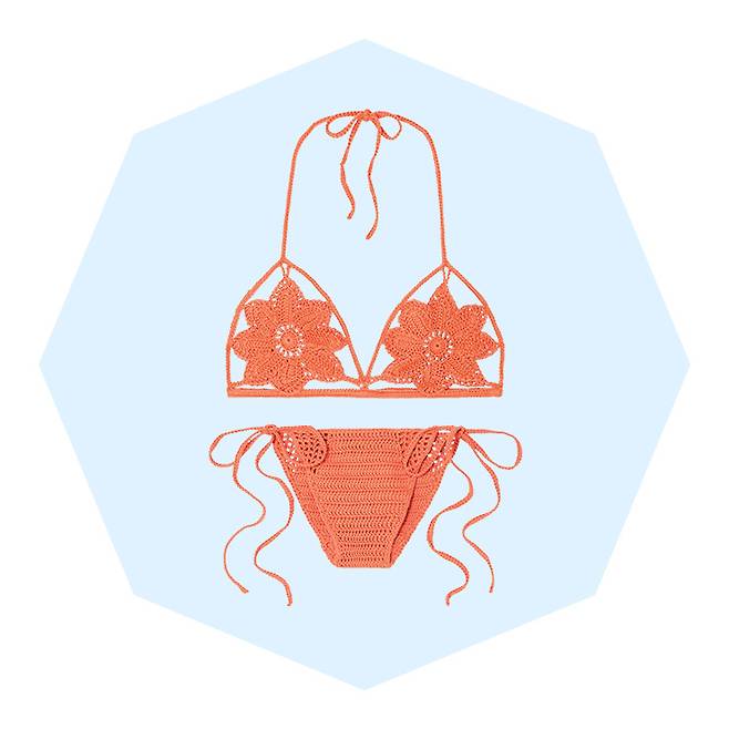 비키니 톱, 비키니 브리프 21만원대 컬트가이아 by 네타포르테.