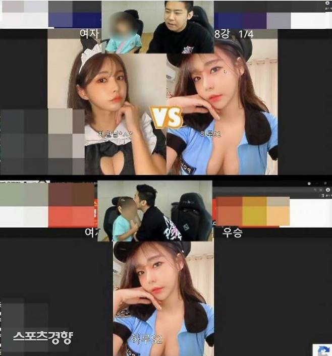 최근 외질혜와 협의 이혼한 철구가 자신의 딸과 함께 ‘새 엄마 찾기 월드컵’ 방송을 진행해 논란이 일고 있다. 아프리카TV 방송 화면