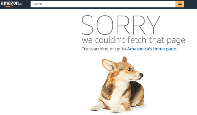 아마존 캐나다 홈페이지에는 현재 세부 스펙이 나와 있는 페이지는 닫혀 있다. (사진=아마존 캐나다 홈페이지)