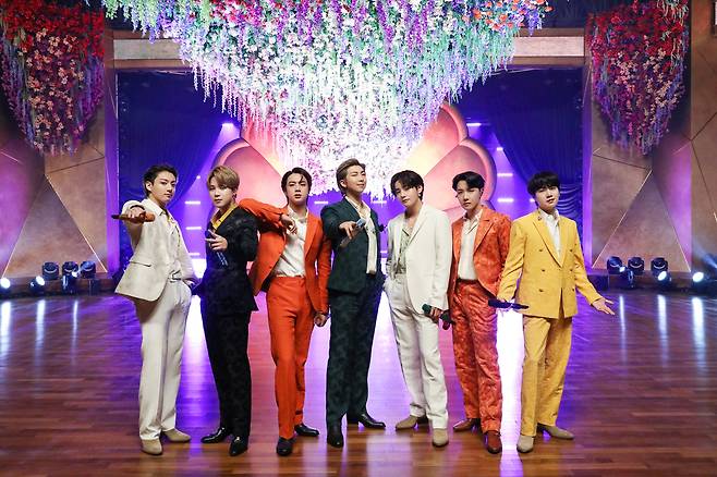 K-pop star BTS (Big Hit Music)