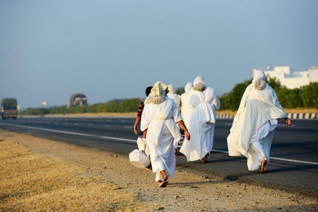 쟈이나교의 여성 수행자. ©여실화(서애자)