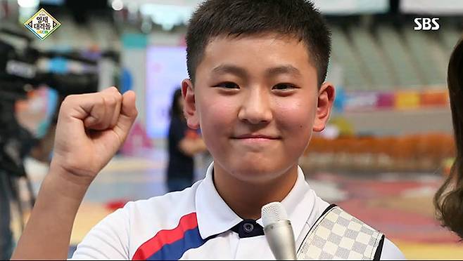 2016년 SBS <영재 발굴단> 출연 당시 김제덕 선수