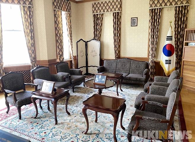 경교장 집무실 전경