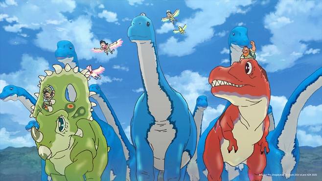 애니메이션 '도라에몽: 진구의 신공룡' [리틀빅픽처스 제공. 재판매 및 DB 금지]