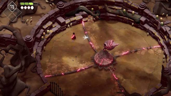 아슬아슬한 긴장감을 느낄 수 있는 보스전