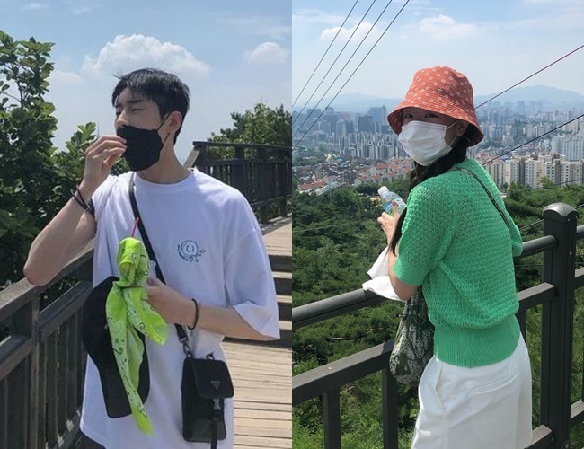 Victon han seung-woo did a sister Han Sun-hwa and Climbing ahead of his military enlistment.Han Seung-woo posted several photos on July 26 with his article The Line to Die after tagging the account of sister Han Sun-hwa on his instagram.In the open photo, Hansung-woo climbed the top of Inwang Mountain wearing a white T-shirt, a black hat and a mask.Han seung-woo, who climbed the mountain in the heat, eventually could not stand the heat and took off his white T-shirt, and the black T-shirt he was wearing inside showed sweating so wet.Earlier, Han Sun-hwa also wrote on his Instagram page, I was breathless and had a few times, but I was able to take a picture with a calm wind and a big numbness, and I packed it with a cool noodle and prepare for dinner.Have a cool weekend, Climbing is Nono in this heat, I am sorry for the big sister. He released his brother Han Seung-woo and his certification shot to the top of the mountain.