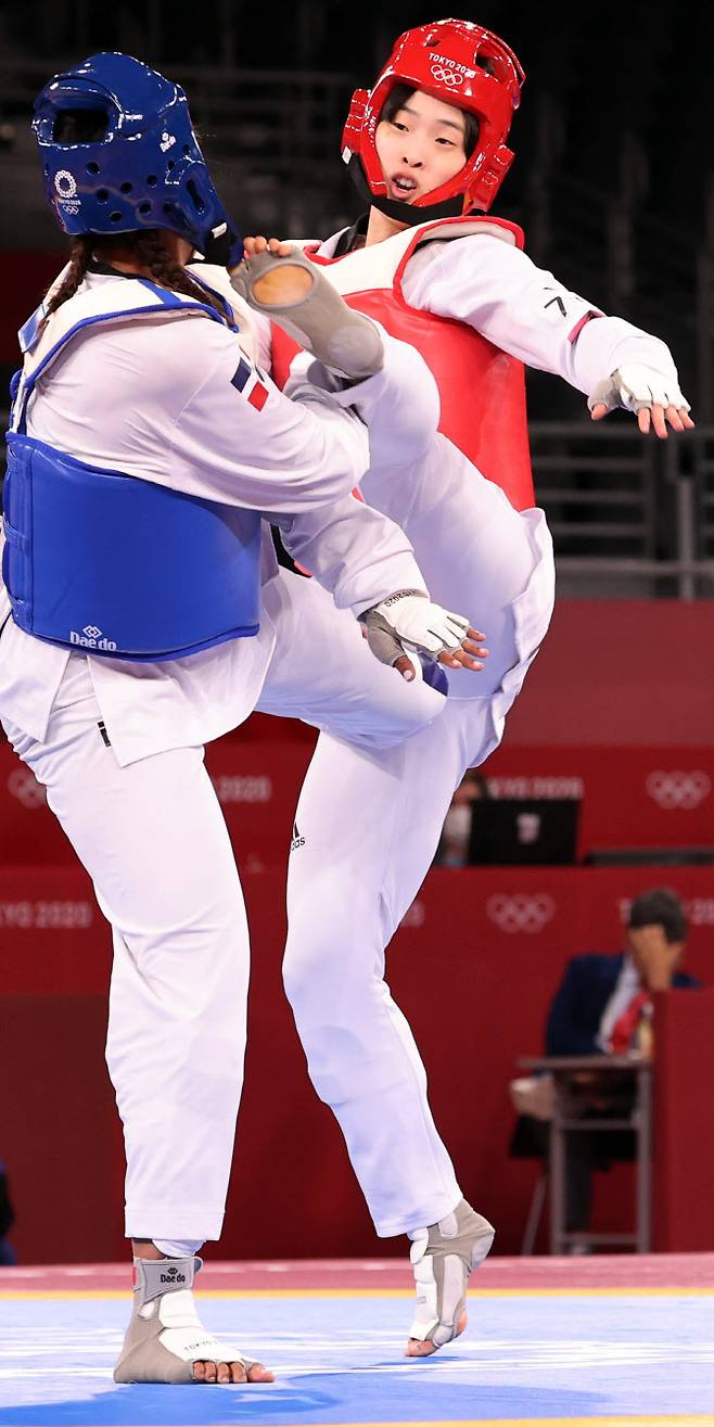 한국 태권도 중량급 간판 이다빈. 사진=연합뉴스