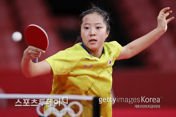 신유빈 / 사진=Gettyimages 제공