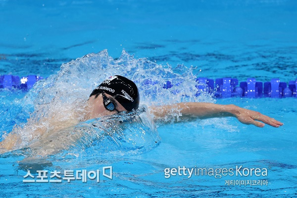 황선우 / 사진=Gettyimages 제공