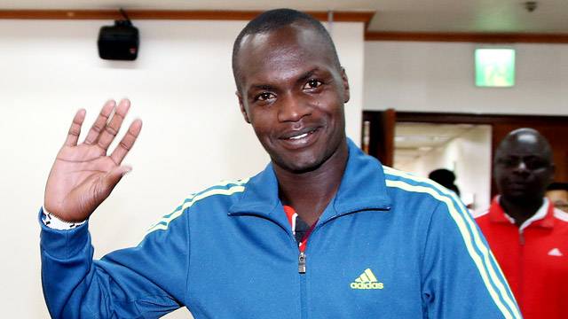 8월 8일 남자 마라톤에 참가하는 오주한 선수.