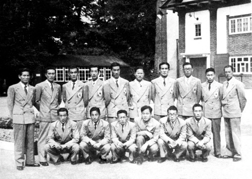 1948년 런던올림픽 참가 선수단. 제공 | 대한축구협회