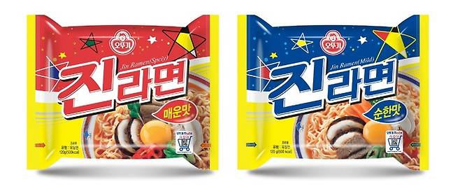 오뚜기 진라면.