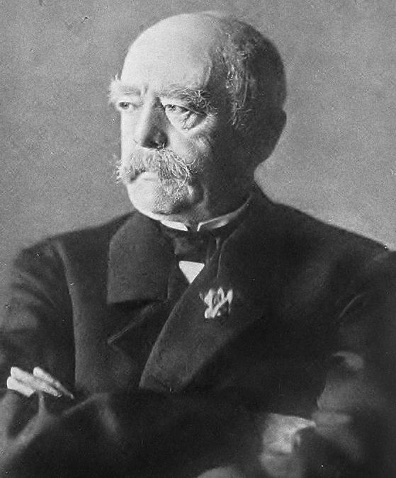 1871년 독일 통일의 주역인 오토 폰 비스마르크는 빼어난 외교 감각과 카리스마적 추진력뿐 아니라 시대를 내다볼 줄 아는 값진 통찰력으로 위대한 정치인이 될 수 있었다. 위키피디아