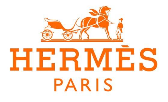 에르메스 로고. 마차를 끌고 있는 모습을 형상화했다.