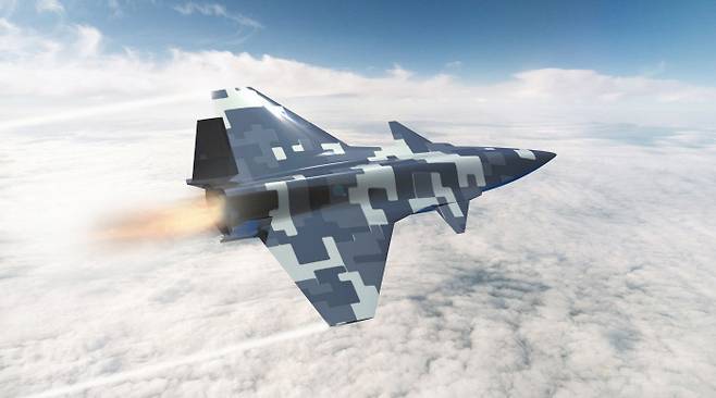 터키 방위산업체 바이카르 디펜스가 공개한 무인전투기의 상상도. 2023년 첫 시제기의 비행이 추진된다.  바이카르 디펜스 제공