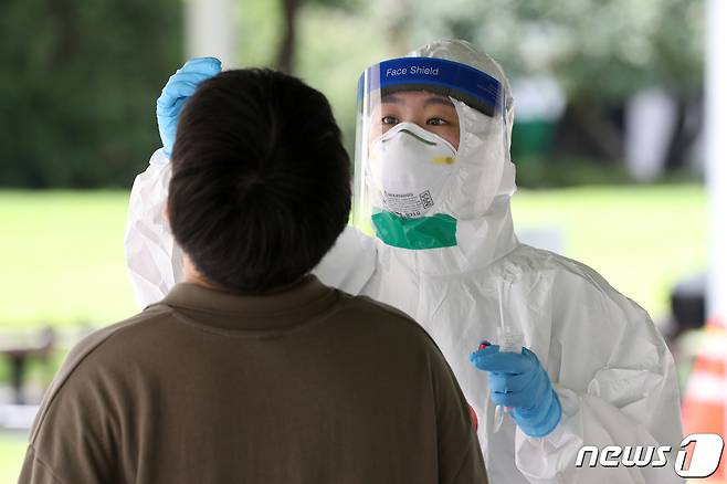 밤사이 충북에서 신종 코로나바이러스 감염증(코로나19) 확진자가 18명 추가됐다.(사진은 기사 내용과 무관함) / 뉴스1 © News1