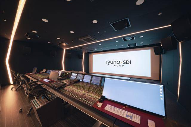 아이유노SDI 미디어그룹이 서울 상암동에 운영 중인 녹음 스튜디오. 이들은 전세계에 다양한 녹음 스튜디오를 운영한다. 아이유노 제공