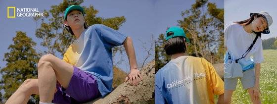 패션 브랜드가 아닌 상표를 활용한 패션 브랜드가 인기다. 이른바'비 패션 라이선스 브랜드'다. 사진 내셔널지오그래픽