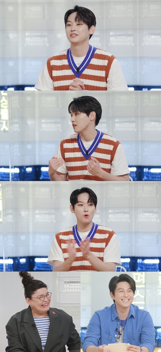 SF9 personality will show off his artistic performance.Amid a menu development showdown on rice at KBS 2TV Stars Top Recipe at Fun-Staurant, which will be broadcast on August 6, the foodist Lee Young-ja, the large-capacity goddess Yuli, the fisherman teacher Ryu Soo-young and the sweet salvage Myung Se-bin will be on the air.Idol group SF9 personality appeared as SpecialMC at the recent Stars Top Recipe at Fun-Staurant recording site.MC Hur Kyung-hwan introduced personality as the brain-sex of the group SF9, which boasts global fandom. He then focused his attention on the English score disclosure, saying, The TOEIC score is over 900 points.Lee Young-ja pressed personality with sharp questions as if to confirm that he was a brain-sex, but personality did not feel any nervousness, showed amazing power and poured out witty answers.It is said that all the Stars Top Recipe at Fun-Staurant family members fell into the charm of personality in an instant.In addition, the extraordinary reaction and dedication of personality also exploded. Especially, the personality who watched the VCR of the fisherman teacher Ryu Soo-young admired it as if it were possessed and said, He cooks better than our mother.I am sorry, Mom. The Confessions and laughed. The personality, which continued to dry the dishes of Ryu Soo-young, said, Excuse me, do you have a dog?Im going to go into the house with that. He made the studio into a laughing sea with a cute boss.In the delightful Confessions of personality, Ryu Soo-young received Idol? And the two mens Tikitaka caused another laugh.