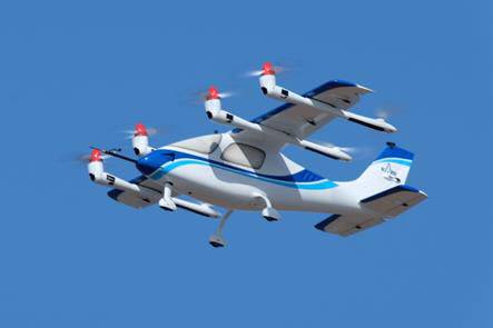 초도비행에 성공한 OPPAV 축소기 (사진=항우연)