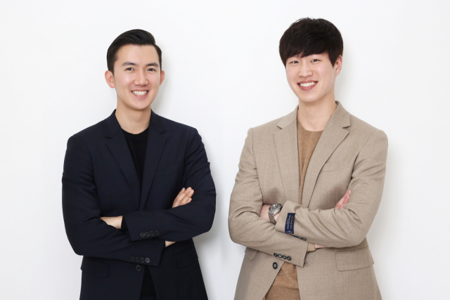 뽀득 창업자인 박노준 대표이사(오른쪽)와 태경재 이사