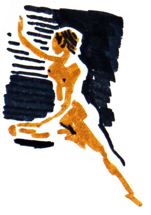 A sketch of a nude model [KOREA NUDE MODEL ASSOCIATION]