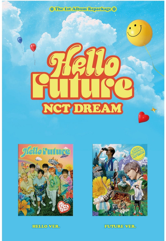 "Hello Future" (2021) is the repackaged version of NCT Dream's "Hot Sauce." [SCREEN CAPTURE]