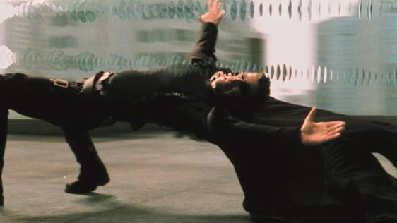 영화 ‘매트릭스’ 장면 /매트릭스 캡처