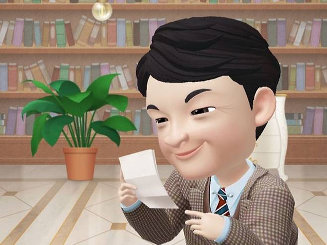 원희룡 제주지사가 네이버제트가 운영하는 메타버스 플랫폼 ‘제페토’에서&nbsp; 사용하는 아바타의 모습.