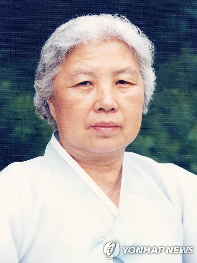 고(故) 정주영 회장의 부인 고 변중석 여사  [연합뉴스 자료사진]