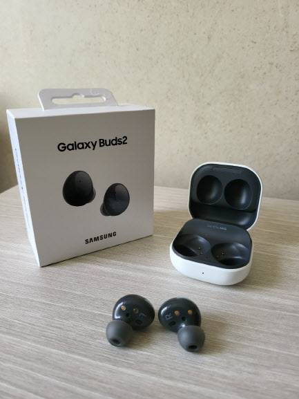 갤럭시 버즈2. (사진=김정유 기자)