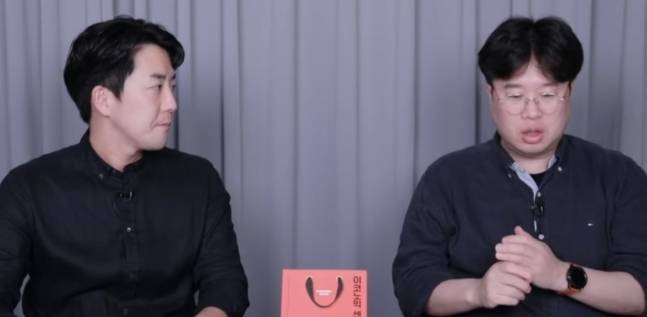 진행자 정태익(왼쪽)과 박정호 명지대 교수(오른쪽). 유튜브 채널 ‘부동산 읽어주는 남자’ 캡처