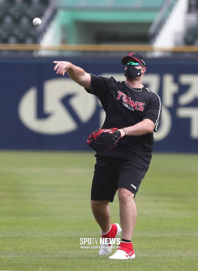 ▲ 공수 모두에서 불안감을 남기고 있는 저스틴 보어 ⓒ곽혜미 기자