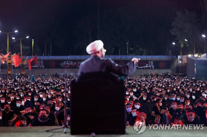 이슬람 시아파 최대 종교 행사 아슈라 [로이터=연합뉴스]