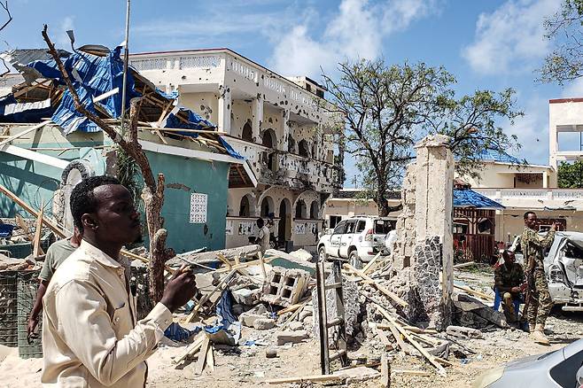 이슬람 무장단체 알샤바브의 소말리아 테러/사진=AFP