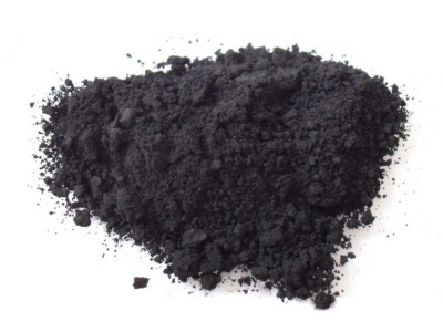 화석연료나 식물이 불완전 연소할 때 생기는 검은색 그을음인 ‘블랙카본(Black carbon)’을 모아 놓은 모습.  위키피디아 제공