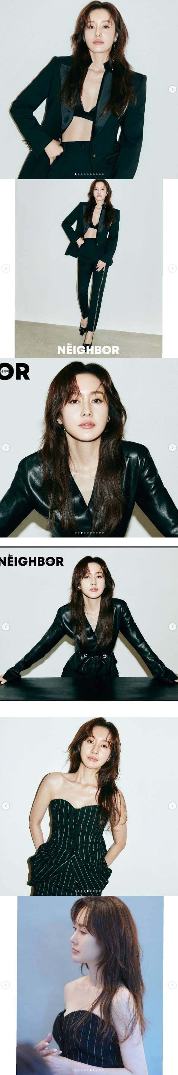 김지수 인스타그램, 더 네이버 화보 © 뉴스1