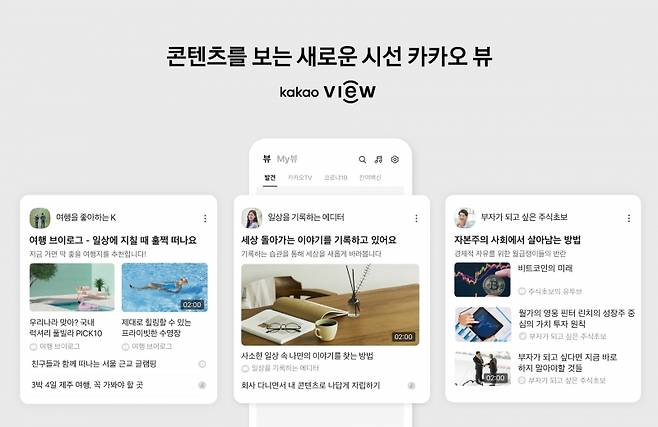 ▲카카오뷰 관련 홍보용 이미지. 사진=카카오