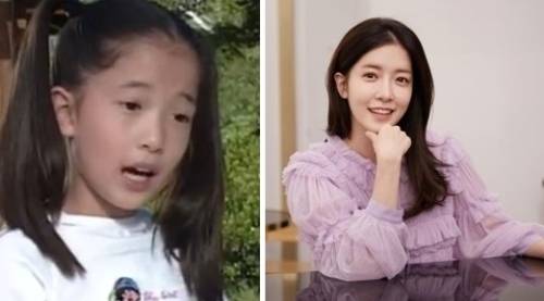 SBS 시트콤 '순풍산부인과'에 출연했던 정인선의 과거와&nbsp; 현재 모습.