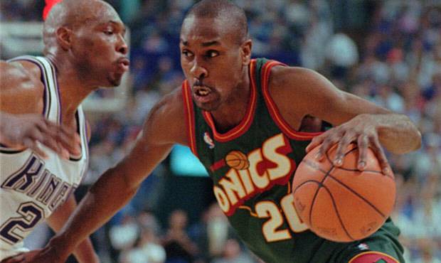 시애틀 슈퍼소닉스 시절 게리 페이튼. AP연합뉴스