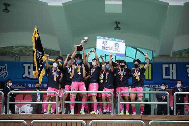 ◇용인대 사진제공=대학축구연맹