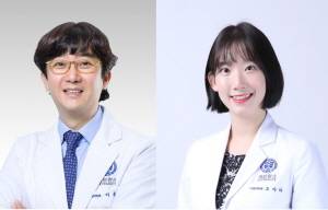 연세대 강남세브란스병원 가정의학과 이용제 교수(왼쪽)와 감염내과 조아라 교수/강남세브란스병원 제공